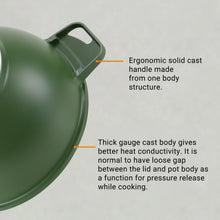 Load image into Gallery viewer, (NEW) Cuisineur Avocado IH 3pcs Essential cookware Set