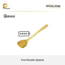 Load image into Gallery viewer, Aurasia Dino 45cm Non-Stick Wok Cookware Kitchenware Stainless Steel Dome Lid