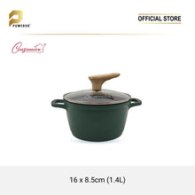Load image into Gallery viewer, (NEW) Cuisineur Granitech IH Die-Cast 4pcs COOKWARE SET