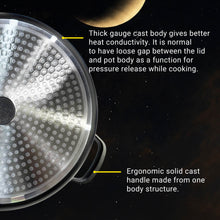 Load image into Gallery viewer, (NEW) Cuisineur Midnight Black IH Die-Cast Low Casserole (32cm Low casserole)