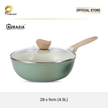 Load image into Gallery viewer, Aurasia Natura 2pcs Die-Cast cookware set - NEW (CERAMIC COATING) With Handle