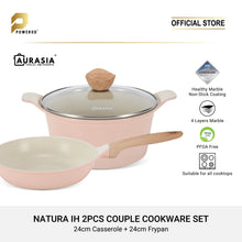 Load image into Gallery viewer, Aurasia Natura IH 2pcs Couple Cookware set