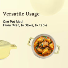 Load image into Gallery viewer, Cuisineur Pearl Yellow IH 2pcs Cookware set