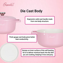 Load image into Gallery viewer, (NEW) CUISINEUR PEARL PINK IH 2PCS COOKWARE SET