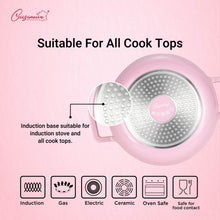 Load image into Gallery viewer, (NEW) CUISINEUR PEARL PINK IH 2PCS COOKWARE SET