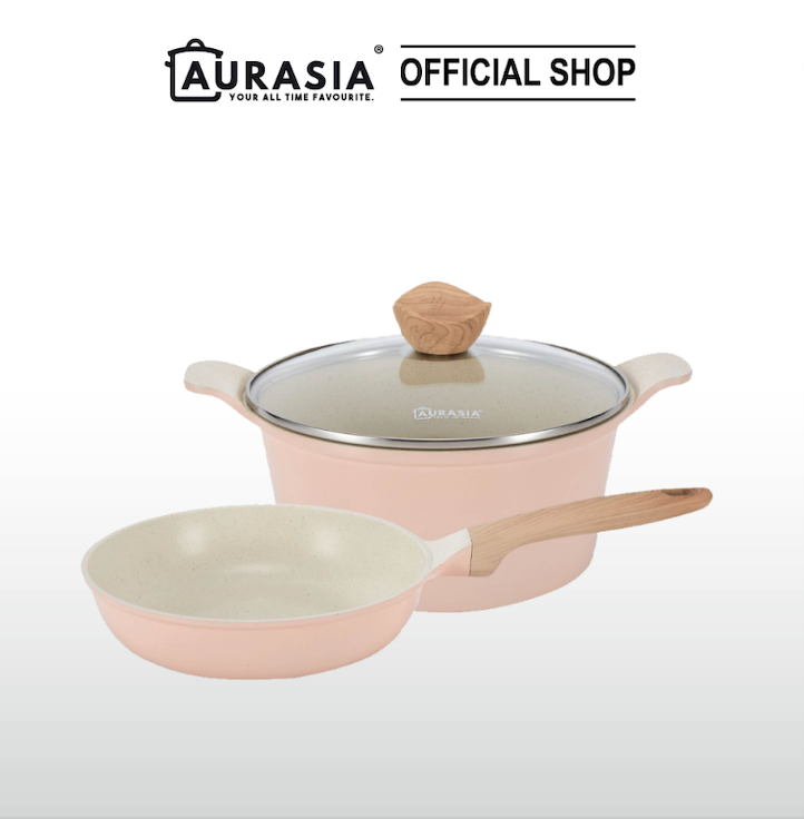 Aurasia Natura IH 2pcs Couple Cookware set
