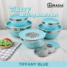 Load image into Gallery viewer, Aurasia 5pcs Classy Mixing Bowl set (TIFFANY BLUE)