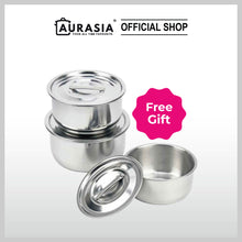 Load image into Gallery viewer, (SABAH ONLY) Aurasia 5pcs Classy Mixing Bowl set (TIFFANY BLUE)
