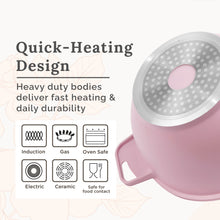Load image into Gallery viewer, Cuisineur Bellerose IH 3pcs Casserole SET
