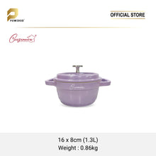 Load image into Gallery viewer, Cuisineur Die-Cast Mini Casserole 16cm Ceramic Coating Non-Stick Pot - Lilac
