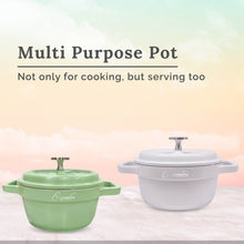 Load image into Gallery viewer, Cuisineur Die-Cast Mini Casserole 16cm Ceramic Coating Non-Stick Pot - Lilac
