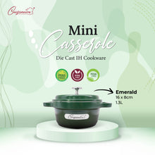 Load image into Gallery viewer, Cuisineur NEW MINI casserole 16cm (Emerald Green)
