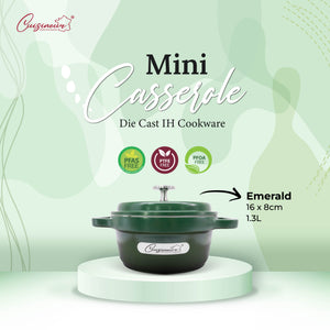 Cuisineur NEW MINI casserole 16cm (Emerald Green)