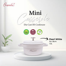 Load image into Gallery viewer, Cuisineur NEW MINI casserole 16cm (Pearl White)
