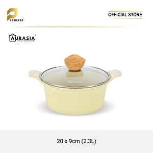 Aurasia Natura IH 2pcs Casserole/Pots set