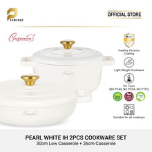 Load image into Gallery viewer, Cuisineur Pearl White diecast cookware set (PREMIUM EDITION)
