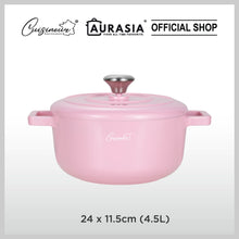 Load image into Gallery viewer, (NEW) CUISINEUR PEARL PINK IH 2PCS COOKWARE SET
