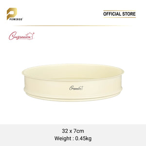 Cuisineur Pearl White IH 32cm Wok (Ceramic Non-stick coating) + Steamer rack