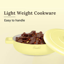 Load image into Gallery viewer, Cuisineur Pearl Yellow IH 2pcs Cookware set
