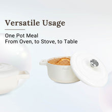 Load image into Gallery viewer, Cuisineur Pearl White IH 2pcs Cookware set
