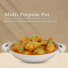 Load image into Gallery viewer, Cuisineur Pine Beige IH 36cm Die-Cast Wok with Tempered Glass Lid
