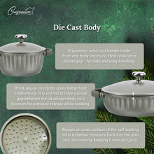 Load image into Gallery viewer, Cuisineur Pine Green IH 2pcs Die-Cast Casserole set (28cm Low Casserole + 20cm Casserole) SET PERIUK
