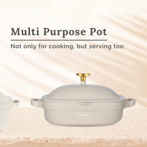 Cuisineur Terra-Cast Die-Cast Cookware - 24cm Casserole
