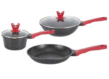 Load image into Gallery viewer, (SALES) Aurasia Essential Non-Stick Cookware IH Set (with Induction Base)
