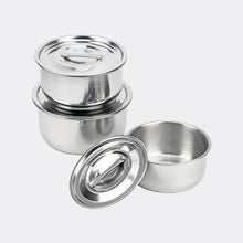 Load image into Gallery viewer, (SALES) Aurasia Fancy Stainless Steel 6pcs Mixing Bowl Set
