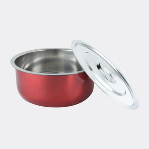 Aurasia Vibrant 22cm Stainless Steel Pot (Capacity: 3.9L)