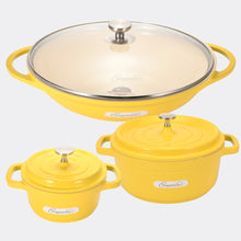 Load image into Gallery viewer, (SALES) Cuisineur Citrine IH Cookware set
